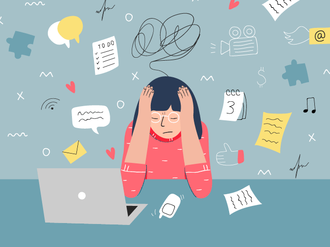 Lo lắng, căng thẳng, stress là nguyên nhân gây đột quỵ khá phổ biến.