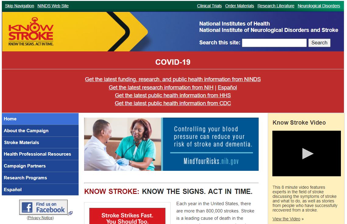 Viện Nghiên cứu Quốc gia về những rối loạn Hệ Thần kinh và Đột Quỵ