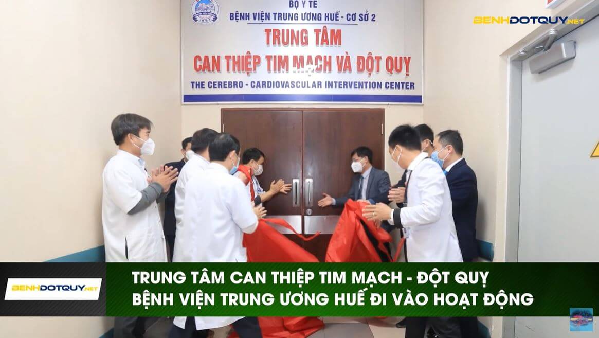 Có thêm trung tâm cấp cứu Can thiệp Đột quỵ – Tim mạch tại Huế