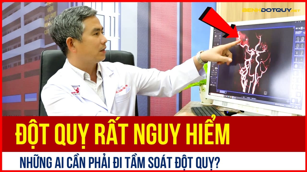 Tại sao cần tầm soát đột quỵ?
