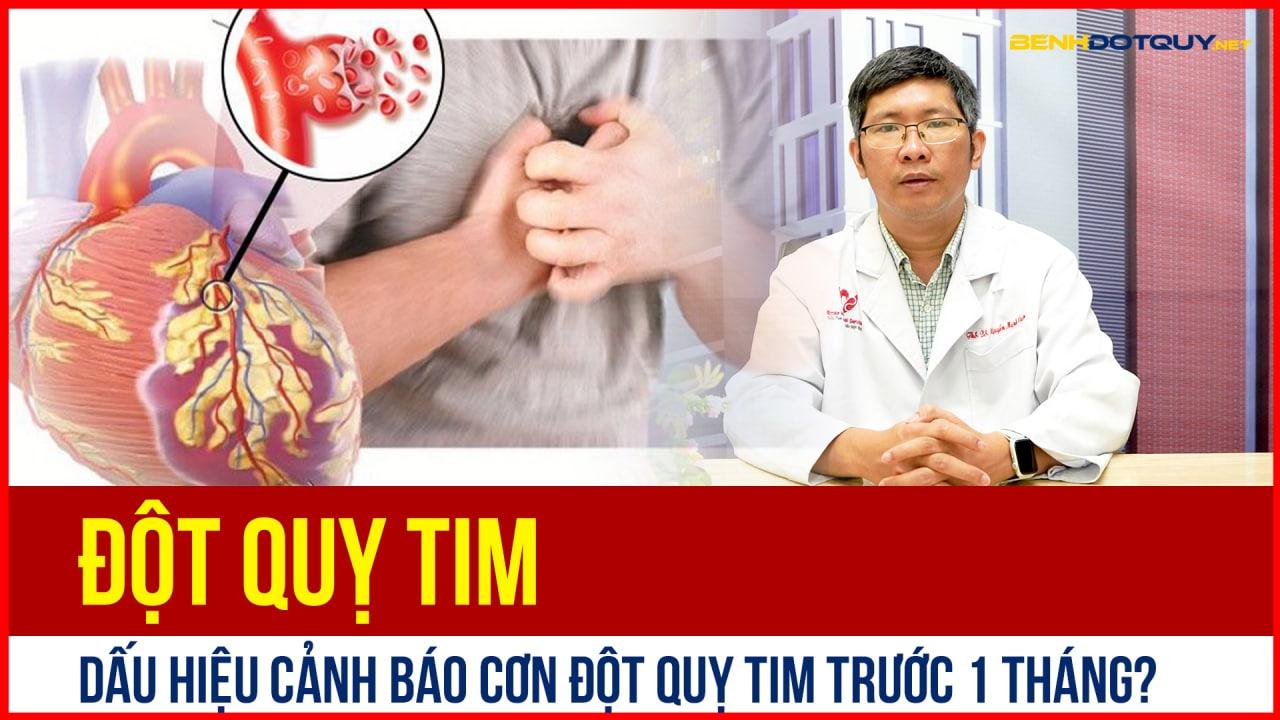 Đột quỵ tim: Dấu hiệu cảnh báo trước 1 tháng và cách phòng ngừa