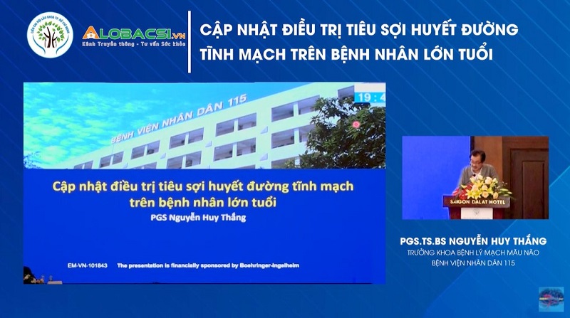 Cập nhật điều trị tiêu sợi huyết đường tĩnh mạch trên bệnh nhân lớn tuổi