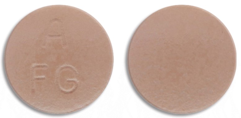 Hình dạng bào chế 2 mặt của viên thuốc Plendil Plus