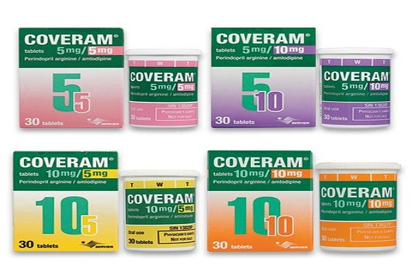 Coveram được bào chế thành 4 dạng với liều lượng khác nhau để phù hợp với từng đối tượng