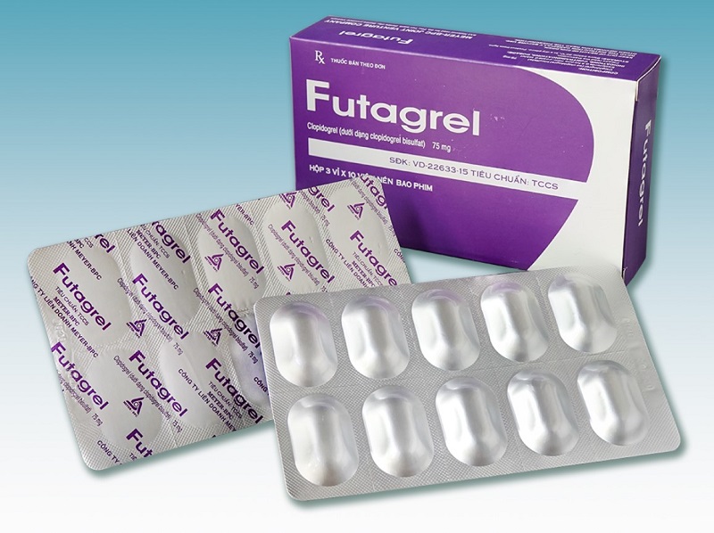 Thuốc Futagrel là thuốc sản xuất lưu hành ở Việt Nam và được đăng ký với SĐK VD-22633-15.