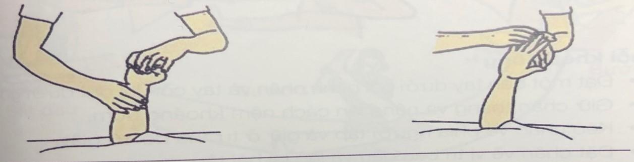 Duỗi nhẹ nhàng và chậm rãi tới vị trí kép duỗi tối đa, giữ lại trong 10 giây và lặp lại 10 lần cho mỗi động tác.