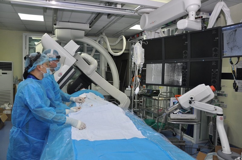 Kíp can thiệp mạch máu não khoa Đột quỵ (A14)