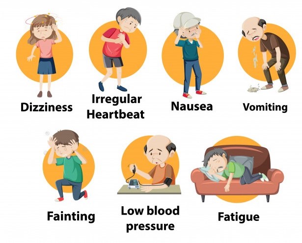 Các dấu hiệu của hẹp động mạch cảnh.