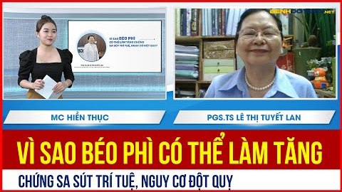 Vì sao béo phì có thể làm tăng chứng sa sút trí tuệ, tăng nguy cơ đột quỵ
