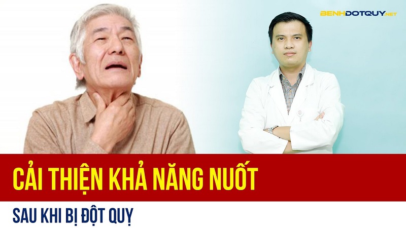 Cải thiện khả năng nuốt sau khi bị đột quỵ