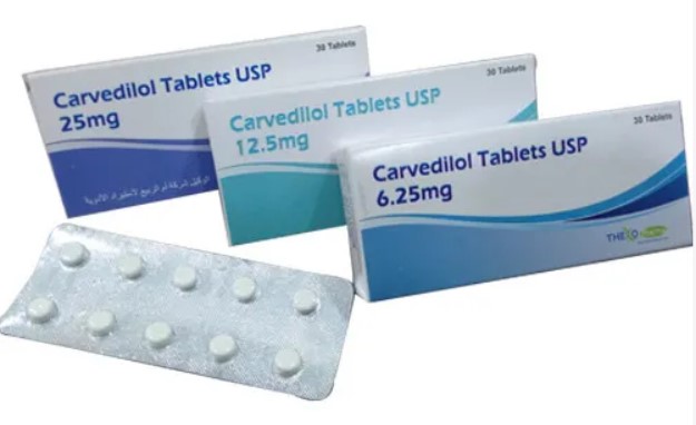 hàm lượng thuốc Carvedilol