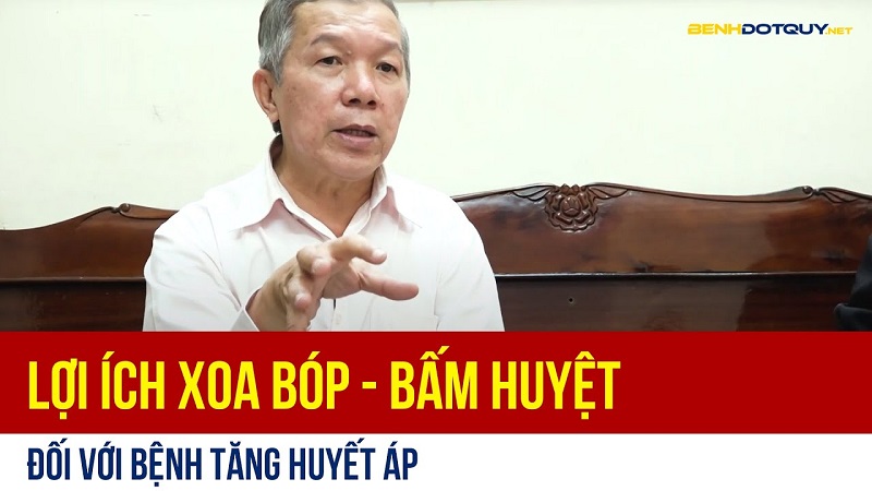 Lợi ích xoa bóp – bấm huyệt đối với bệnh tăng huyết áp