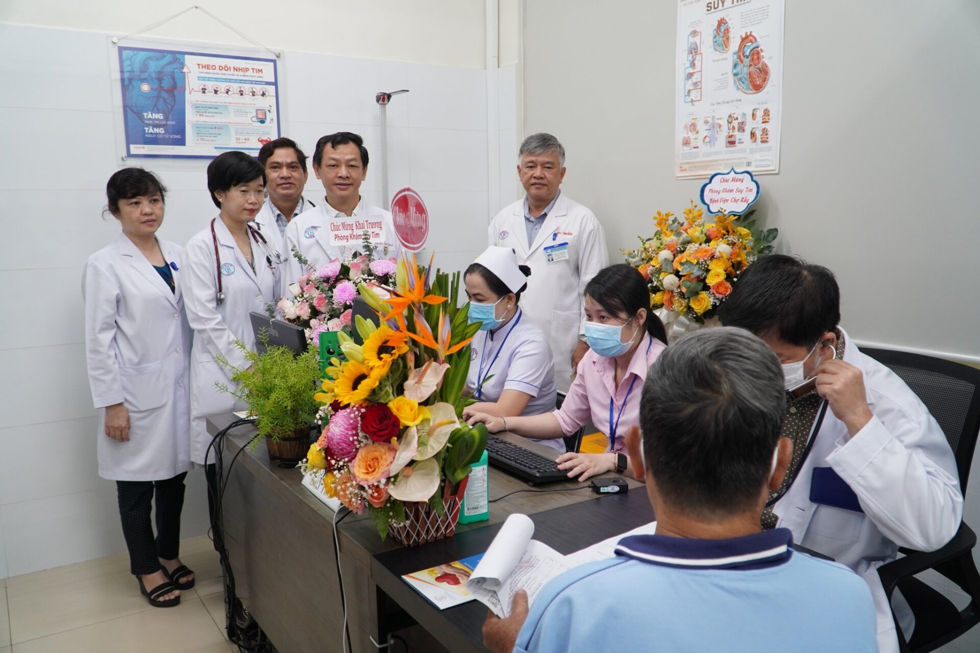 Bệnh viện Chợ Rẫy đưa vào hoạt động phòng khám suy tim (Ảnh: BVCC)