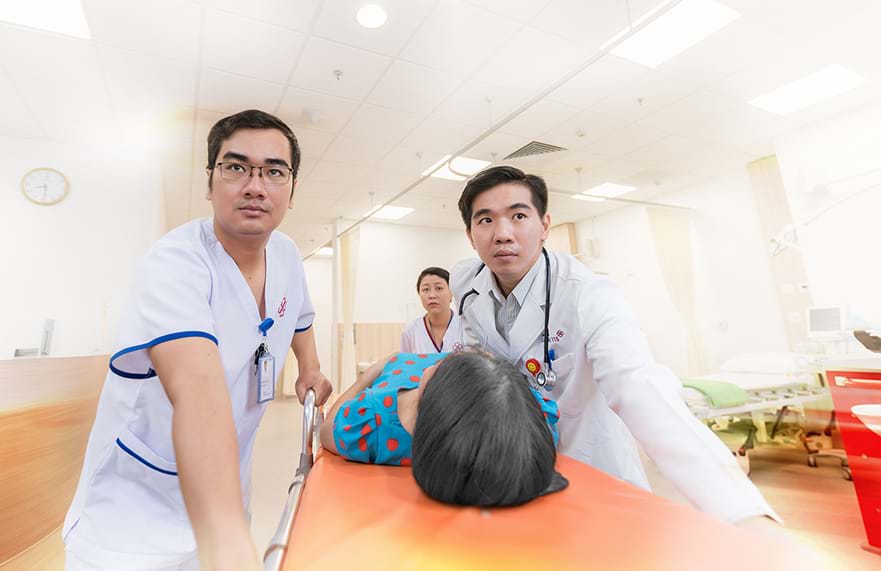 Quy trình cấp cứu đột quỵ tại Bệnh viện Gia An 115?