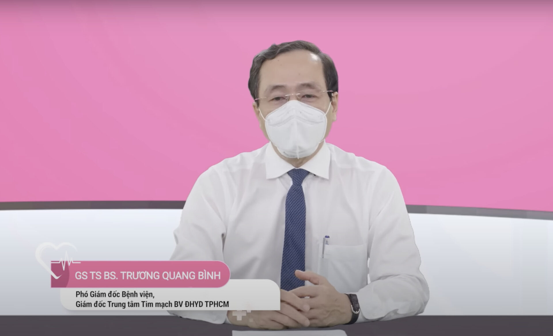 PGS.TS.BS Trương Quang Bình, Phó Giám đốc bệnh viện, Giám đốc Trung tâm Tim mạch Bệnh viện Đại học Y dược TPHCM