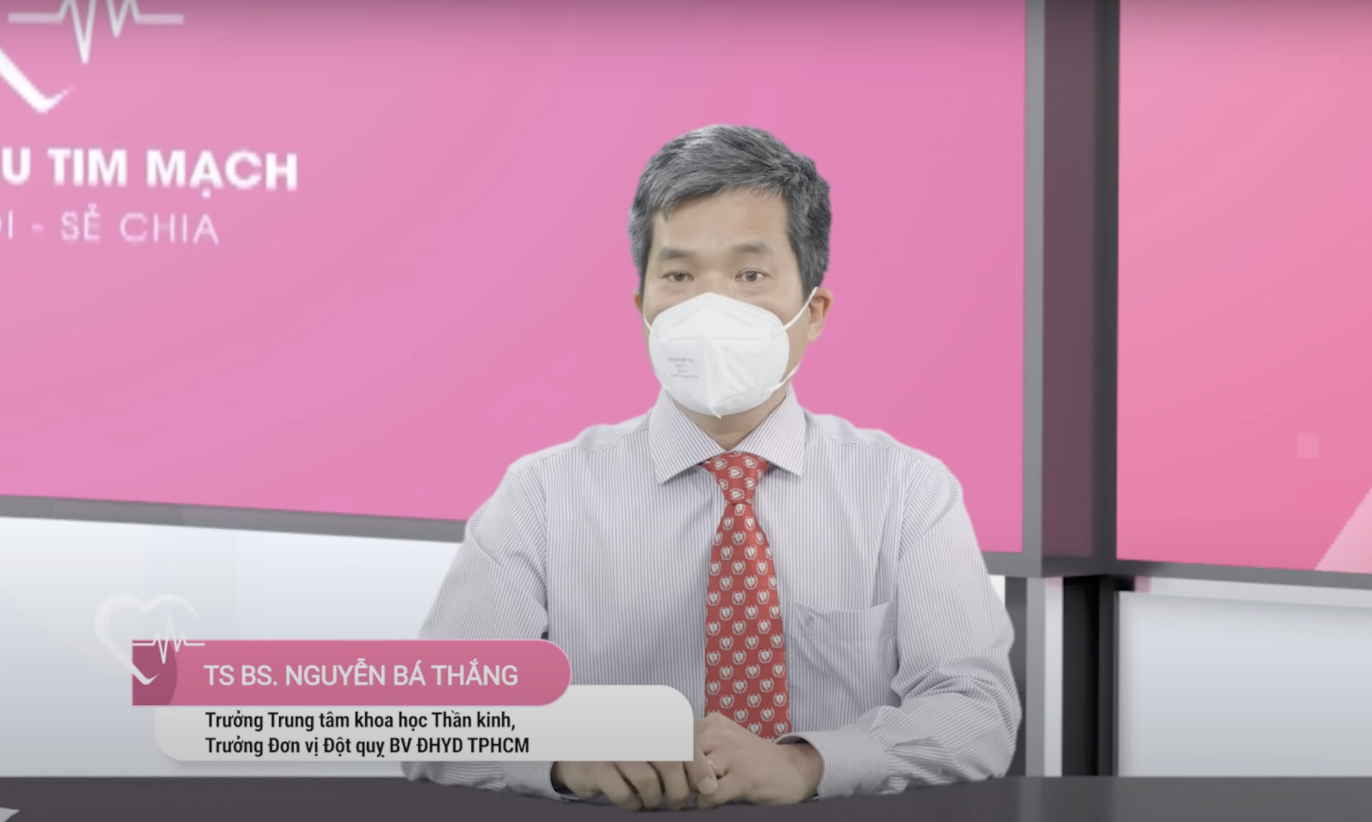 TS.BS Nguyễn Bá Thắng, Trưởng Trung tâm Khoa học Thần kinh, Trưởng Đơn vị Đột quỵ Bệnh viện Đại học Y dược TPHCM.