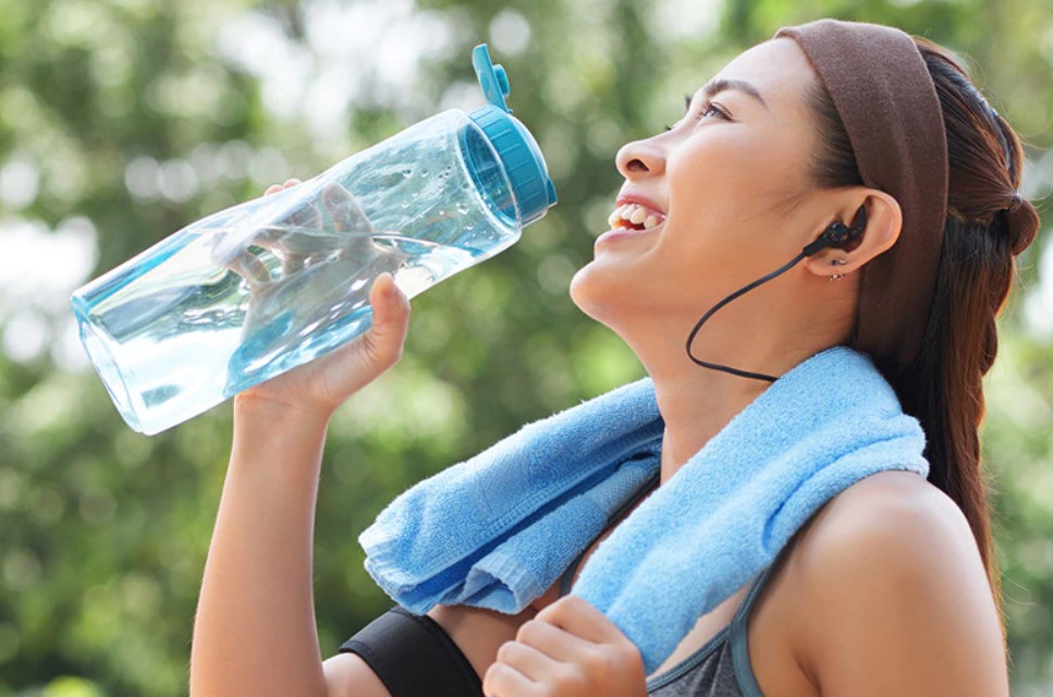Cố gắng tập thể dục và đảm bảo đủ nước để cơ thể khỏe mạnh