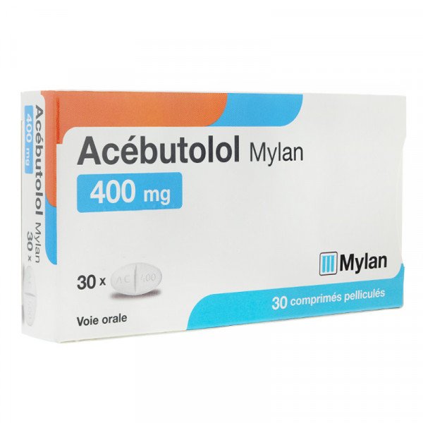 Acebutolol là một loại thuốc chẹn beta thường gặp.