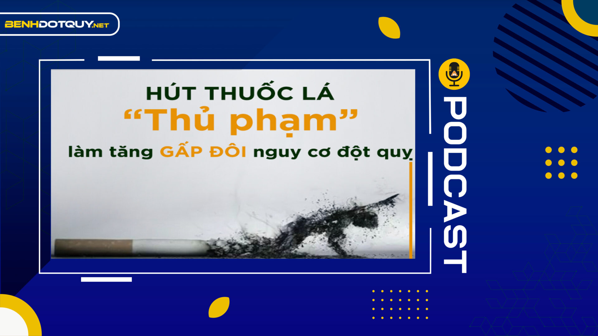 Thuốc lá – mối đe dọa đối với sức khỏe tim mạch