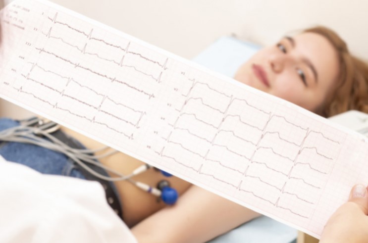 Điện tâm đồ có thể biểu hiện vùng cơ tim nào bị tổn thương cũng như mức độ lan rộng của tổn thương.