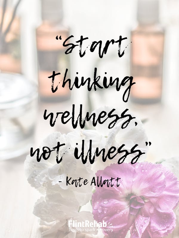 Bắt đầu suy nghĩ về sức khỏe chứ không phải bệnh tật