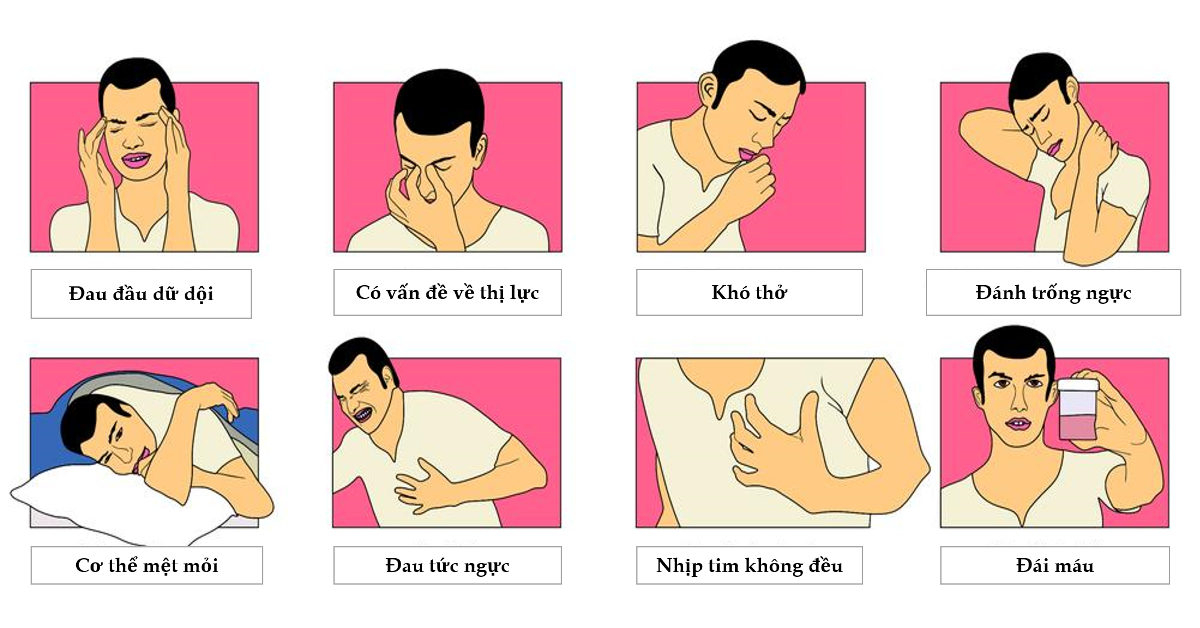Cao huyết áp gây ra cảm giác đau tức, khó chịu cho người bệnh