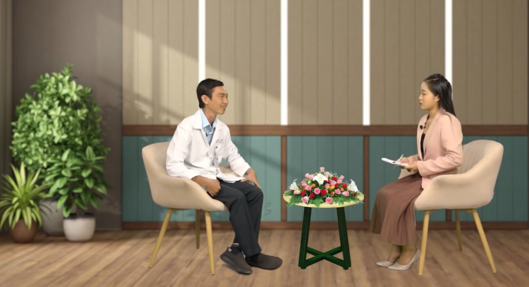 ThS.BS.CK2 Nguyễn Triệu Vũ và MC Hiền Thục