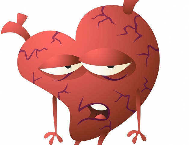 Những người bị suy tim trái giai đoạn nặng thường kết thúc với suy tim phải.