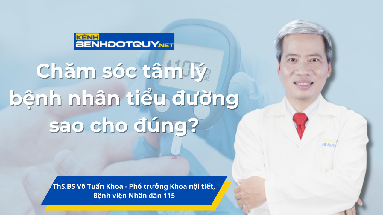 Chăm sóc tâm lý bệnh nhân tiểu đường sao cho đúng?