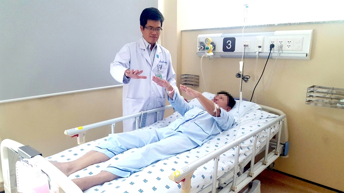 Một trường hợp đột quỵ ở tuổi 39 điều trị tại Bệnh viện Đại học Y Dược TPHCM.