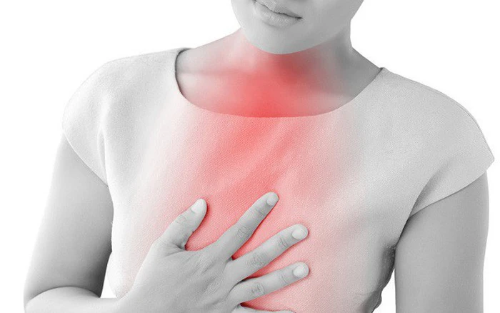 Xạ trị vào ngực có thể gây độc trong tim.