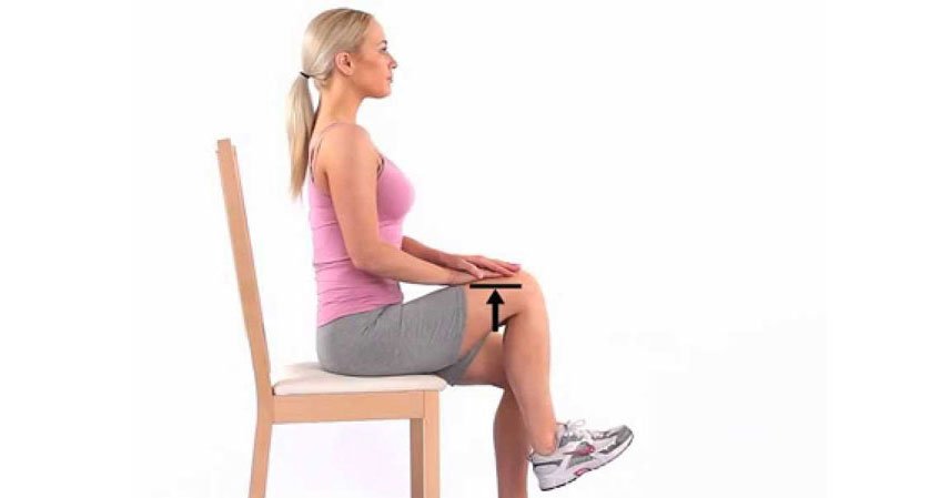 Ngồi tập thể dục hành quân