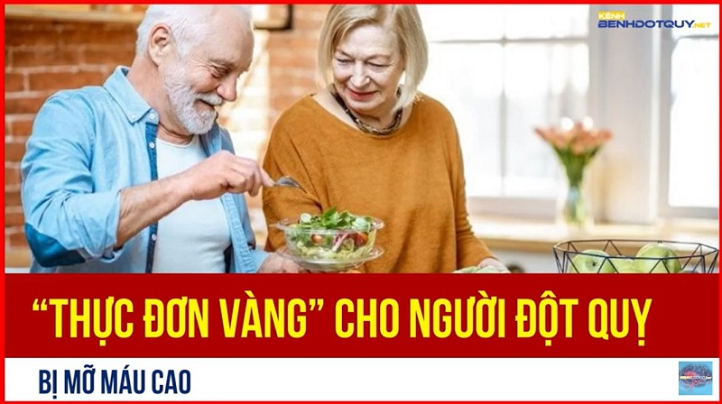 Chế độ dinh dưỡng hợp lý cho người bệnh đột quỵ mỡ máu cao?
