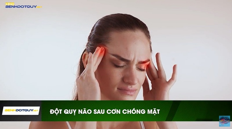 Đột quỵ não sau cơn chóng mặt