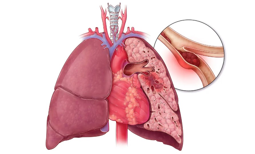 Nhồi máu phổi: Nguyên nhân, triệu chứng và cách điều trị
