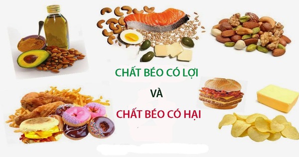 Hầu hết các loại thực phẩm có chứa nhiều loại chất béo khác nhau, một số loại tốt cho sức khỏe hơn những loại khác.