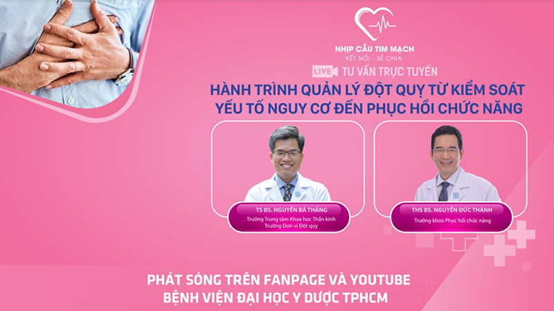 Quản lý đột quỵ hiệu quả từ kiểm soát các yếu tố nguy cơ đến phục hồi chức năng