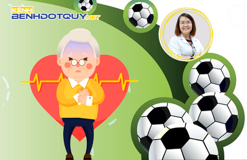 Người bệnh tim mạch có nên xem bóng đá không?