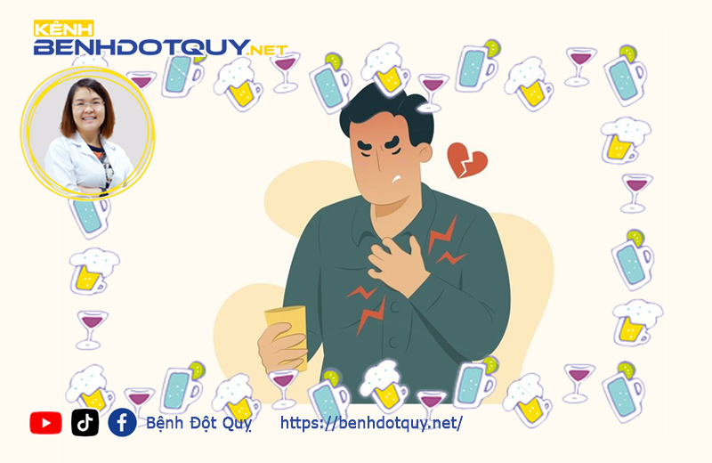 Rượu bia tác động đến tim mạch thế nào?