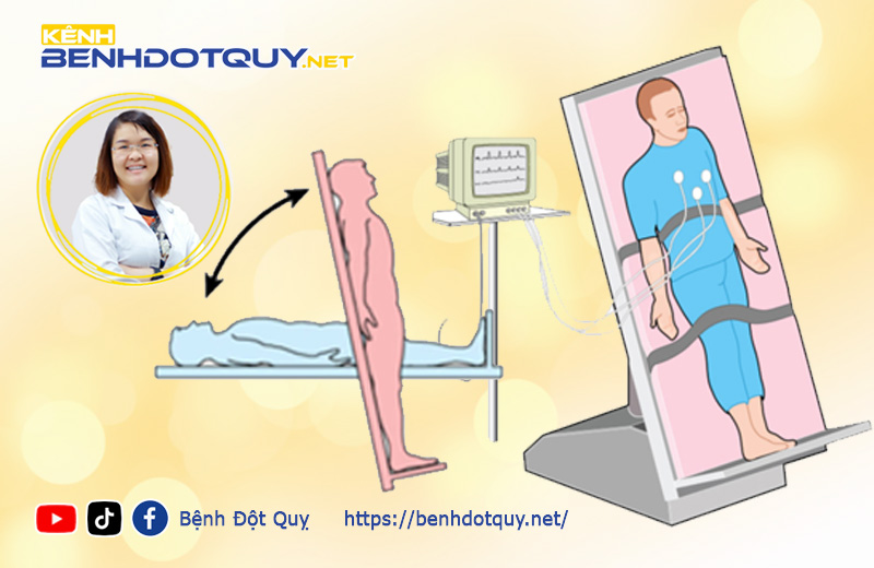 Khi nào người bị ngất cần thực hiện nghiệm pháp bàn nghiêng?