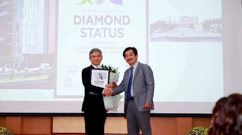 Bệnh viện Đa khoa Quốc tế S.I.S Cần Thơ nhận giải Kim Cương thế giới về điều trị đột quỵ