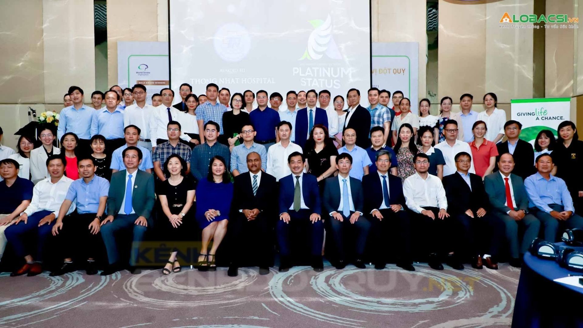 36 bệnh viện của Việt Nam nhận giải thưởng WSO Angels Awards về điều trị đột quỵ