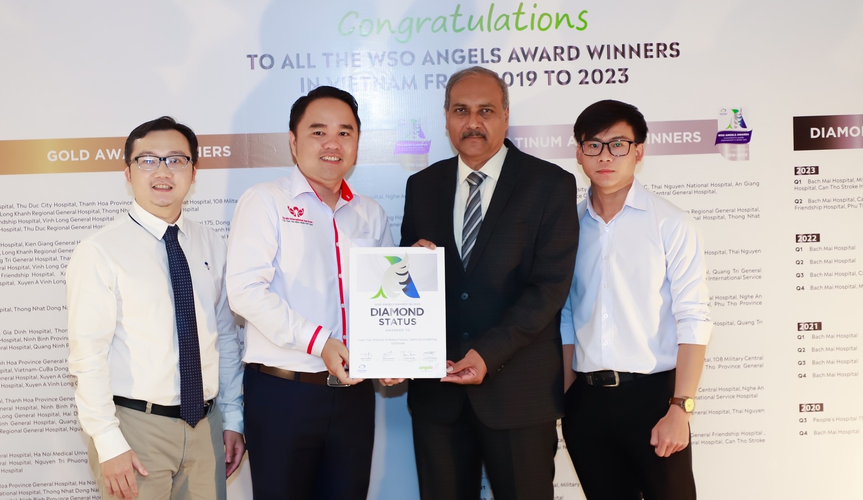 Bệnh viện S.I.S Cần Thơ lần thứ 4 liên tiếp đạt chuẩn Kim cương về điều trị đột quỵ