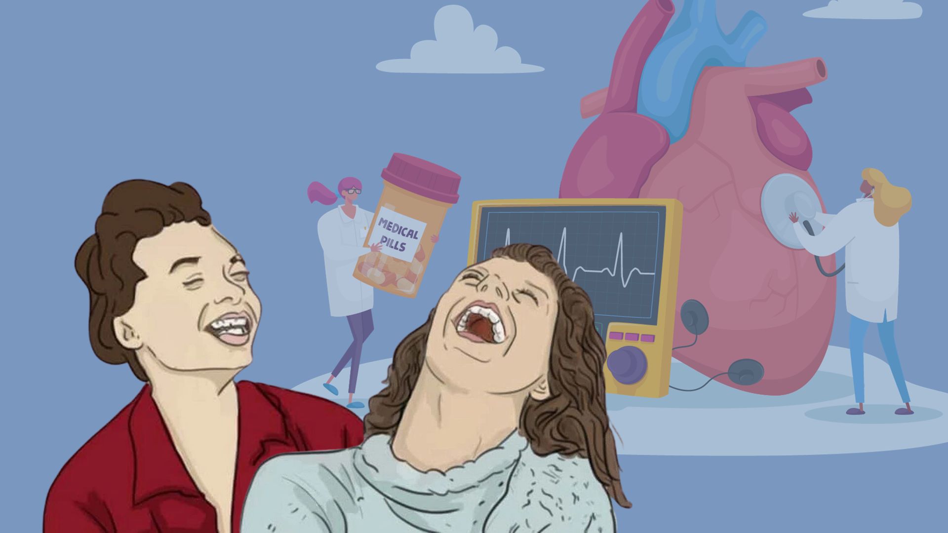 Tiếng cười có thể giúp cải thiện sức khỏe tim mạch, phòng ngừa đột quỵ