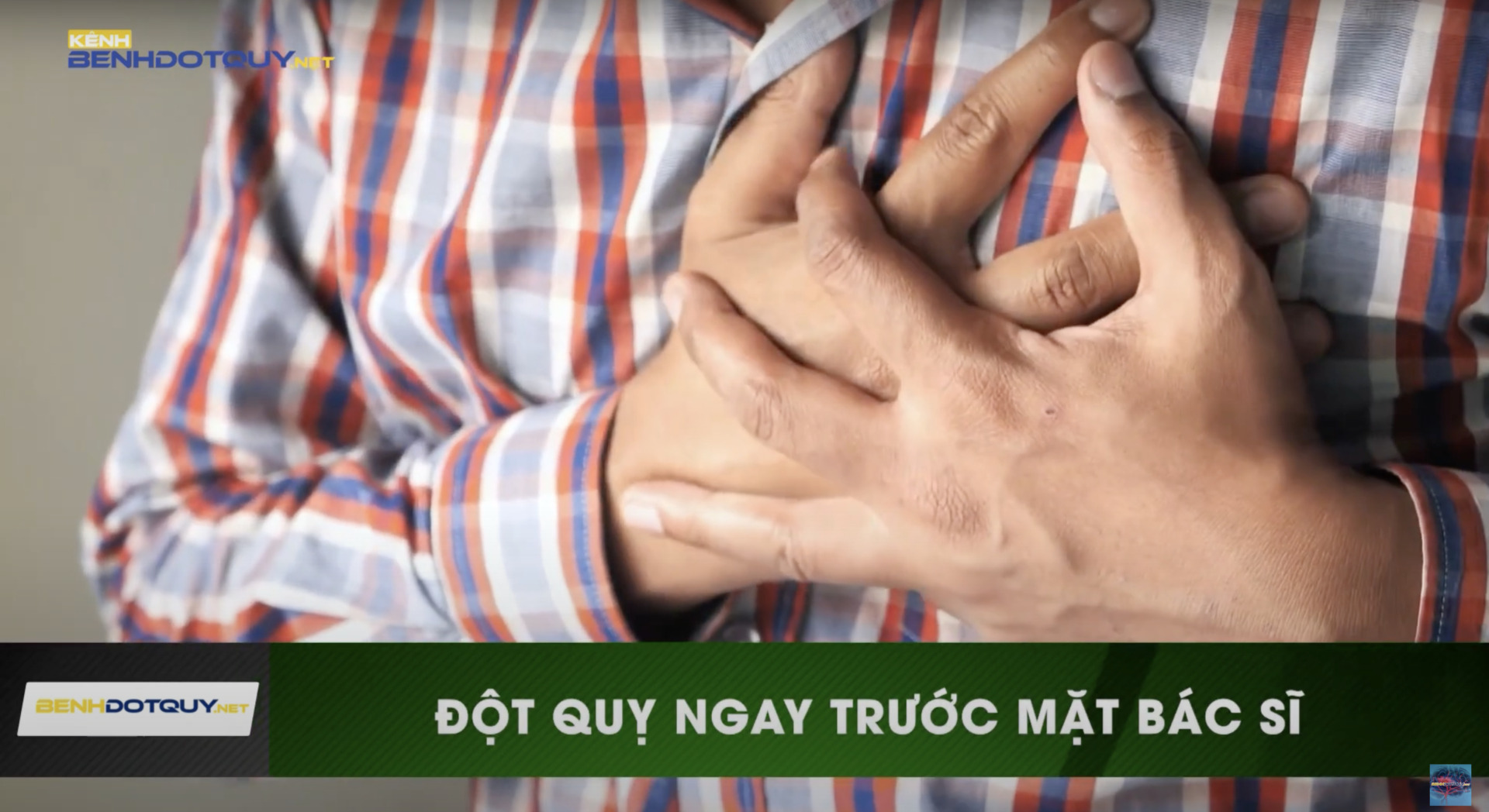 Người đàn ông đột quỵ ngay trước mặt bác sĩ