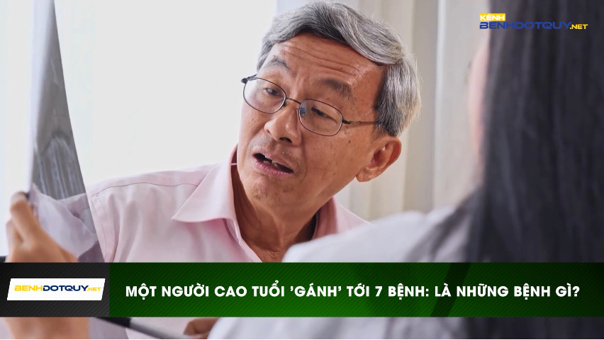 Nhiều người cao tuổi phải “gánh” tới 7 bệnh tật phối hợp