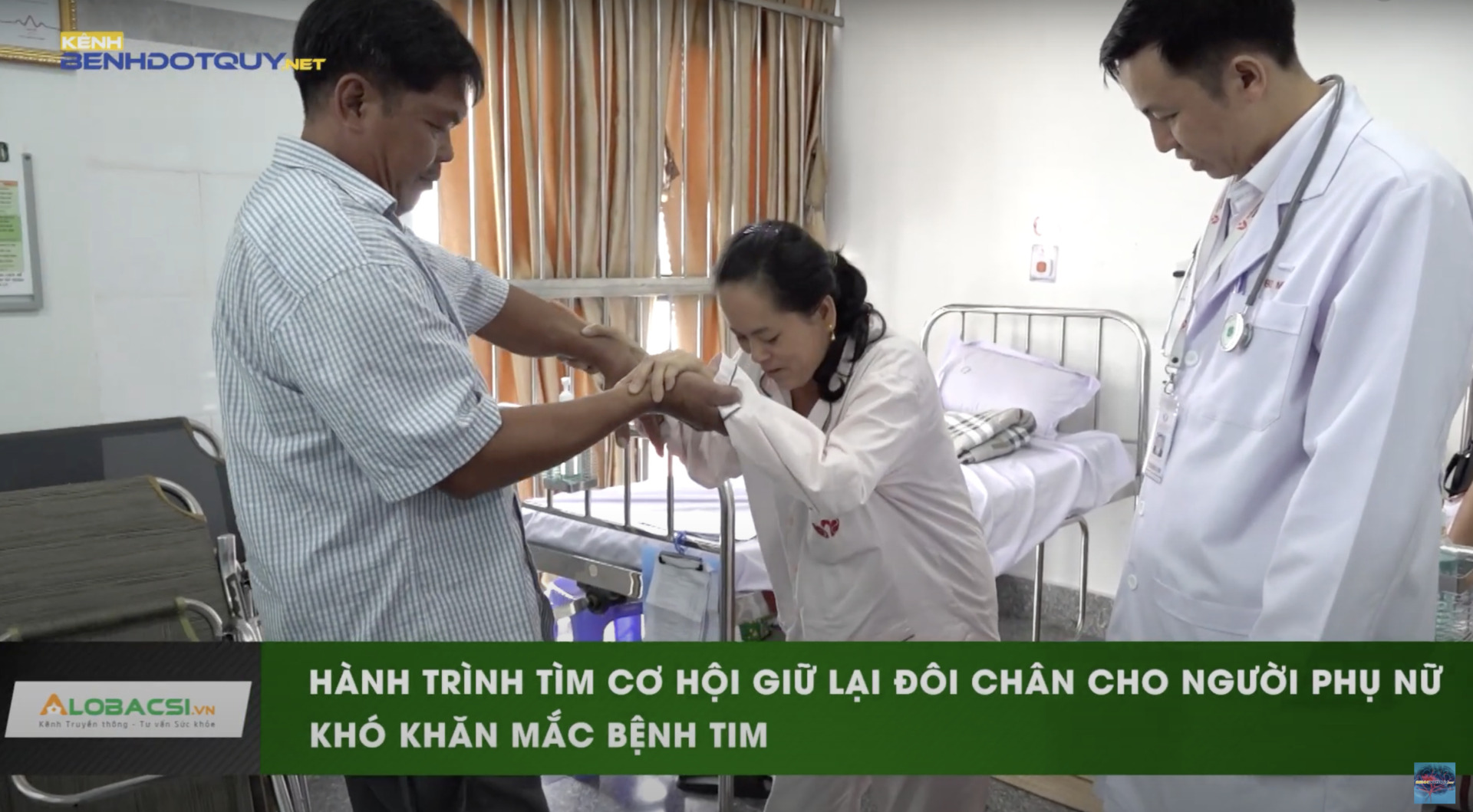 Tìm cơ hội giữ lại đôi chân cho người phụ nữ mắc bệnh tim
