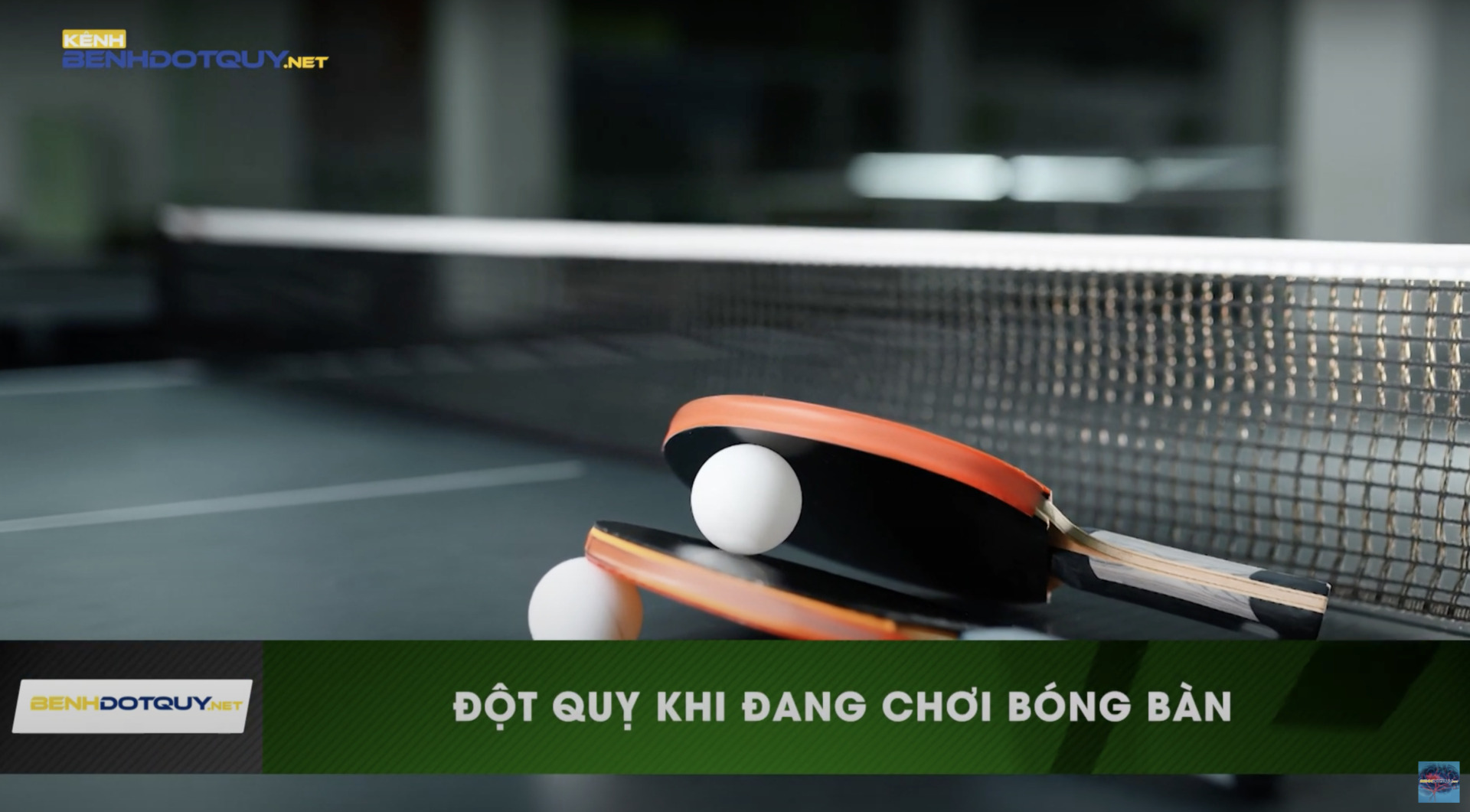 Đột quỵ khi đang chơi bóng bàn
