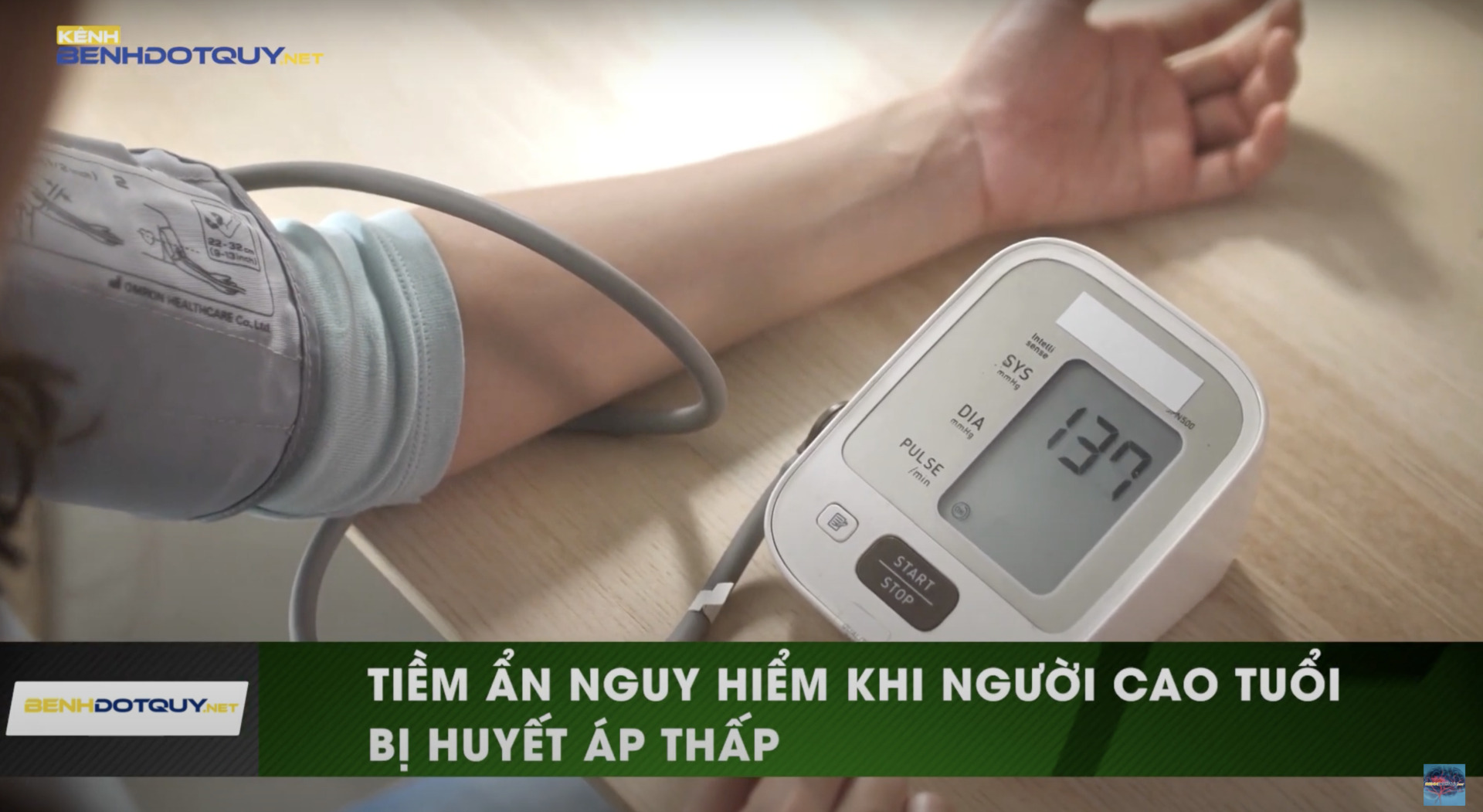 Huyết áp thấp ở người cao tuổi: Tiềm ẩn nguy hieesm