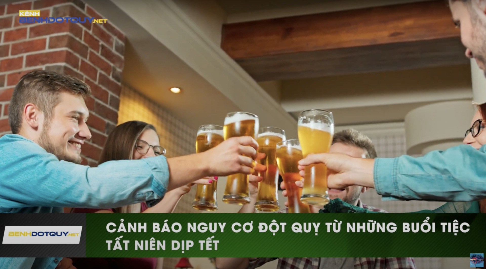 Cảnh báo nguy cơ đột quỵ từ những buổi tiệc tất niên dịp Tết